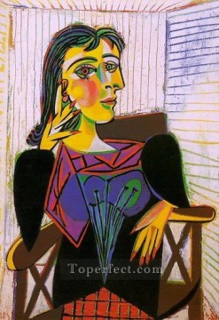Retrato de Dora Maar 5 1937 Pablo Picasso Pinturas al óleo